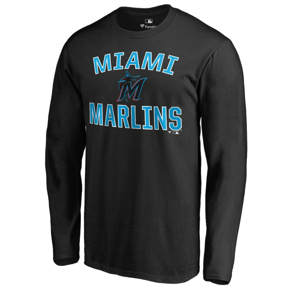Miami Marlins Victory Arch Long Sleeve T-Shirt for sale