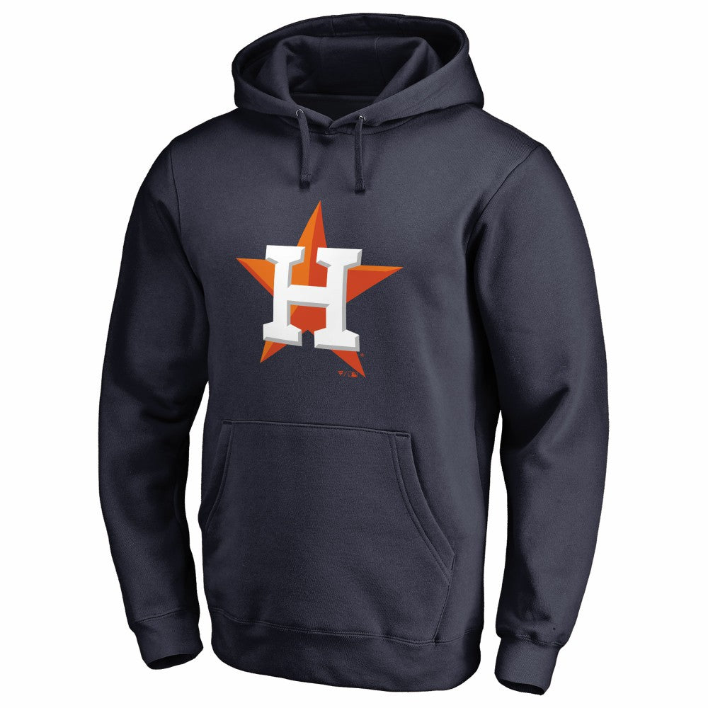 Houston Astros Official Logo Fitted Pullover Hoodie Clearance