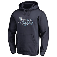 Tampa Bay Rays Official Logo Fitted Pullover Hoodie Online