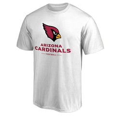 Arizona Cardinals Team Lockup T-Shirt White - NFL