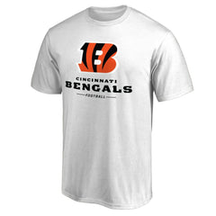 Cincinnati Bengals Team Lockup T-Shirt White - NFL