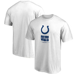 Indianapolis Colts Team Lockup T-Shirt White - NFL