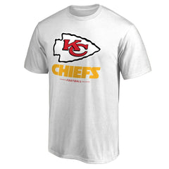 Kansas City Chiefs Team Lockup II T-Shirt White - NFL