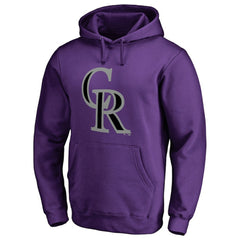 Colorado Rockies Official Logo Fitted Pullover Hoodie Clearance