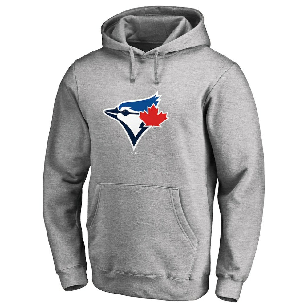 Toronto Blue Jays Official Logo Fitted Pullover Hoodie Lifestyle