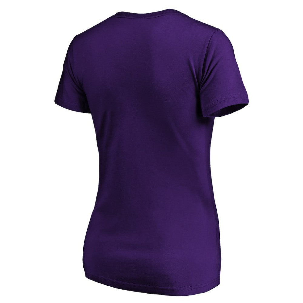 Colorado Rockies Women's Secondary Color Primary Logo T-Shirt Lifestyle