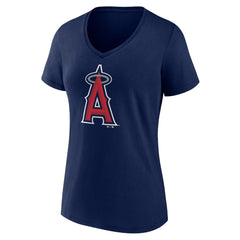 Los Angeles Angels Women's Secondary Color Primary Logo T-Shirt Online
