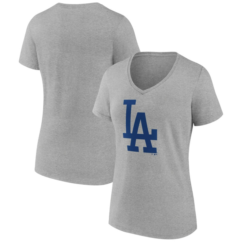 Los Angeles Dodgers Women's Secondary Color Primary Logo T-Shirt Near Me