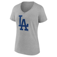 Los Angeles Dodgers Women's Secondary Color Primary Logo T-Shirt Near Me