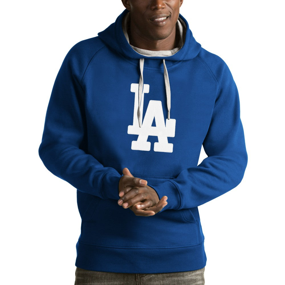 Los Angeles Dodgers Antigua Victory Pullover Hoodie Lifestyle