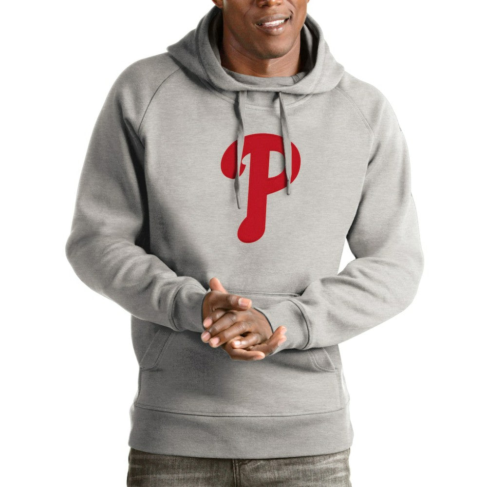 Philadelphia Phillies Antigua Victory Pullover Hoodie Lifestyle