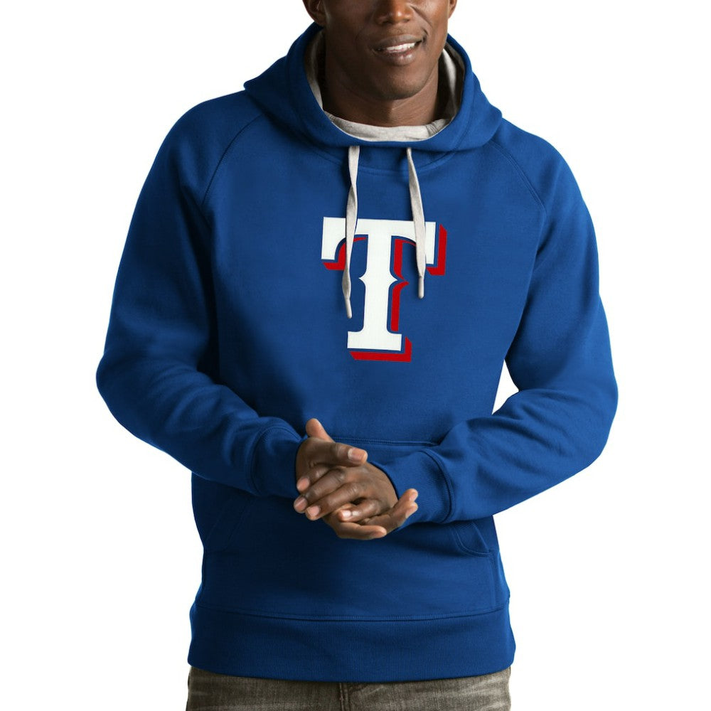 Texas Rangers Antigua Victory Pullover Hoodie Online