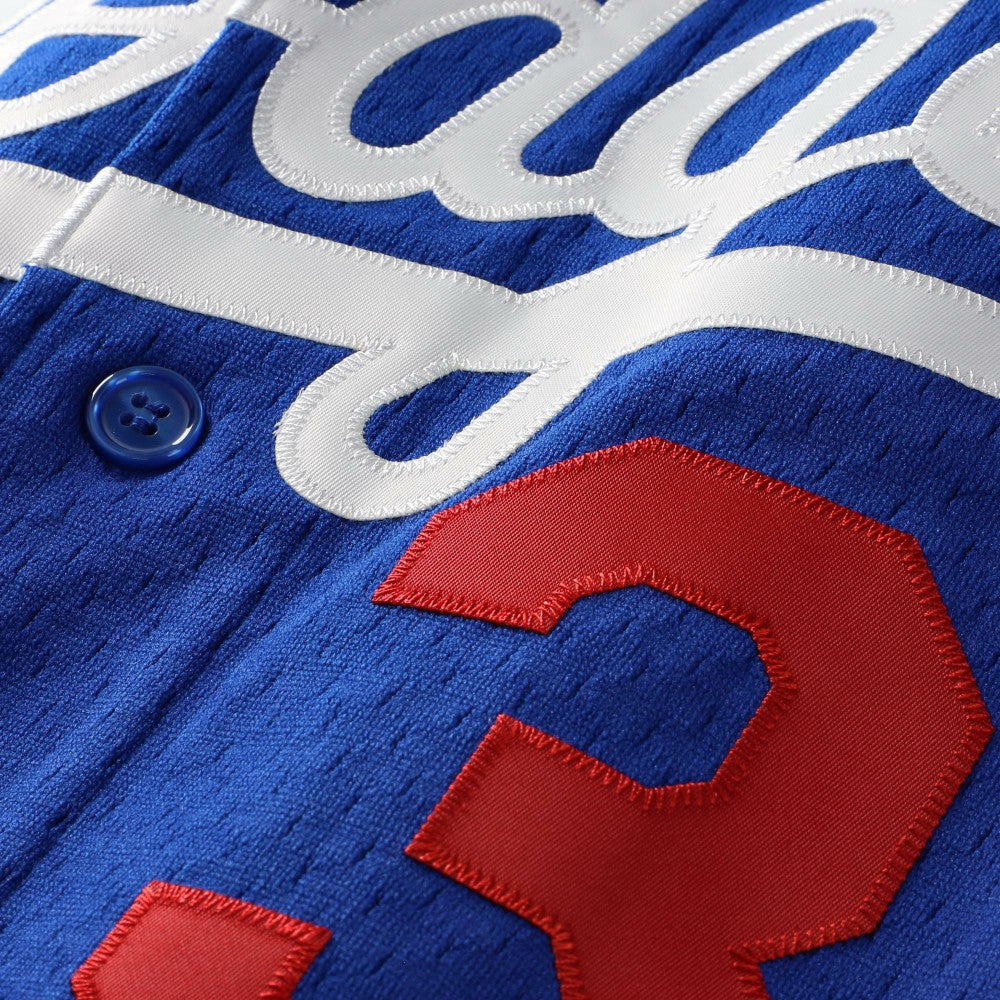 Mike Piazza Los Angeles Dodgers Mitchell & Ness Cooperstown Collection Mesh Batting Practice Button-Up Jersey for sale