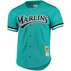 Andre Dawson Florida Marlins Mitchell & Ness Cooperstown Collection Mesh Batting Practice Button-Up Jersey for sale
