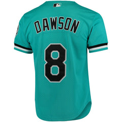 Andre Dawson Florida Marlins Mitchell & Ness Cooperstown Collection Mesh Batting Practice Button-Up Jersey for sale