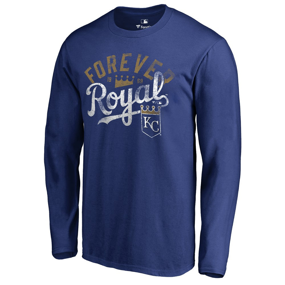 Kansas City Royals Hometown Collection Forever Royal Long Sleeve T-Shirt Lifestyle