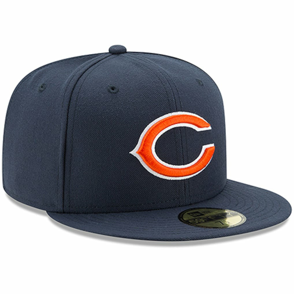 Chicago Bears New Era Omaha 59FIFTY Fitted Hat Navy - NFL