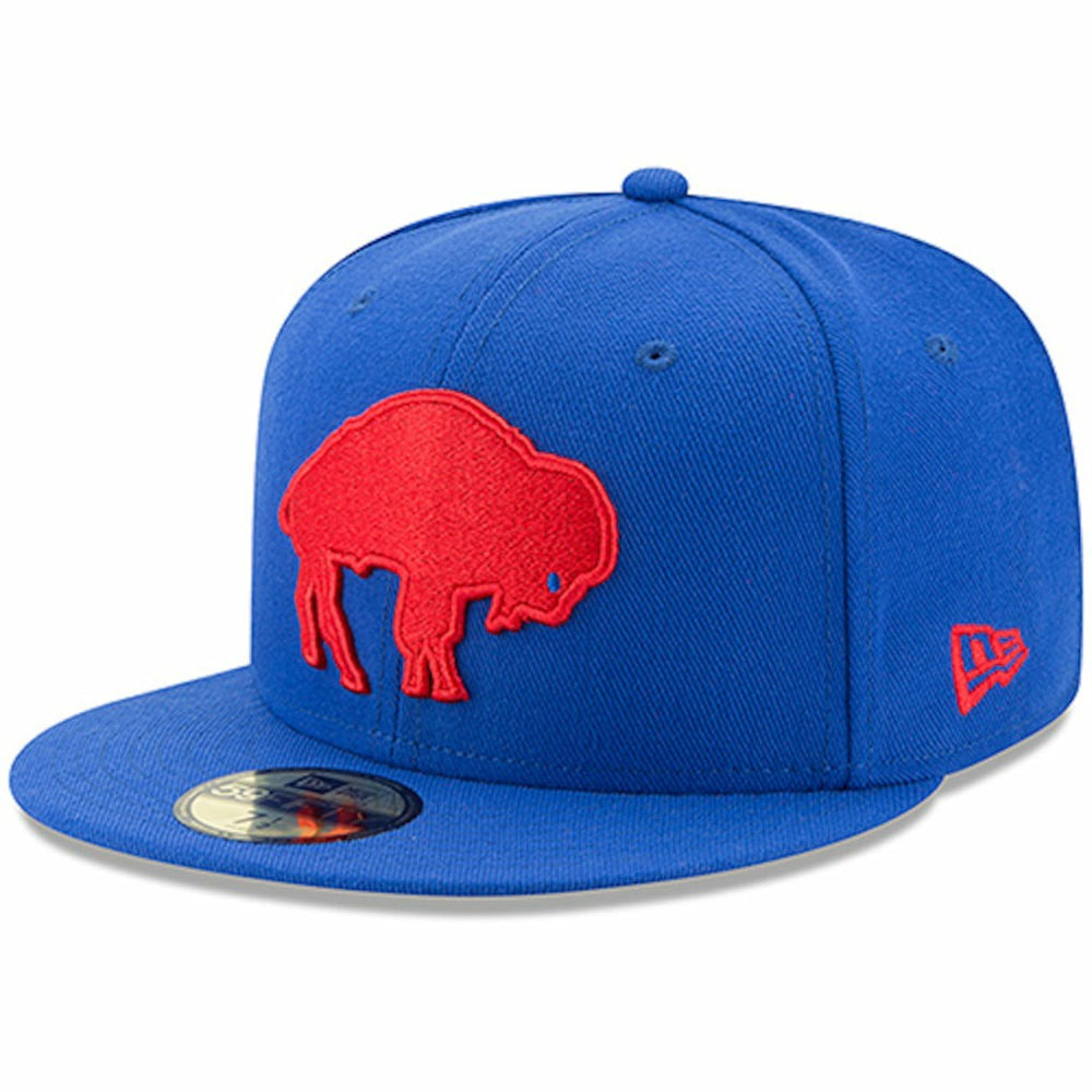 Buffalo Bills New Era Omaha Throwback 59FIFTY Fitted Hat Royal - NFL