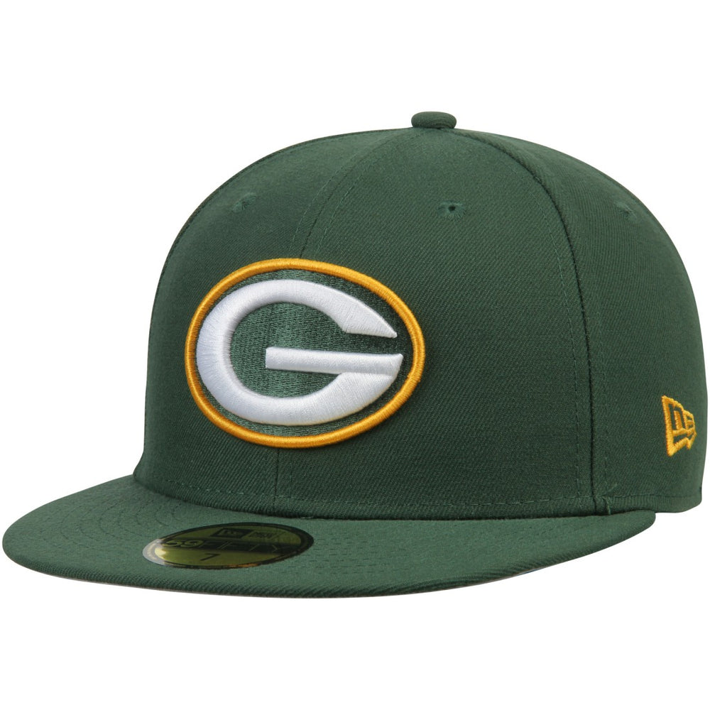 Green Bay Packers New Era Omaha 59FIFTY Fitted Hat Green - NFL