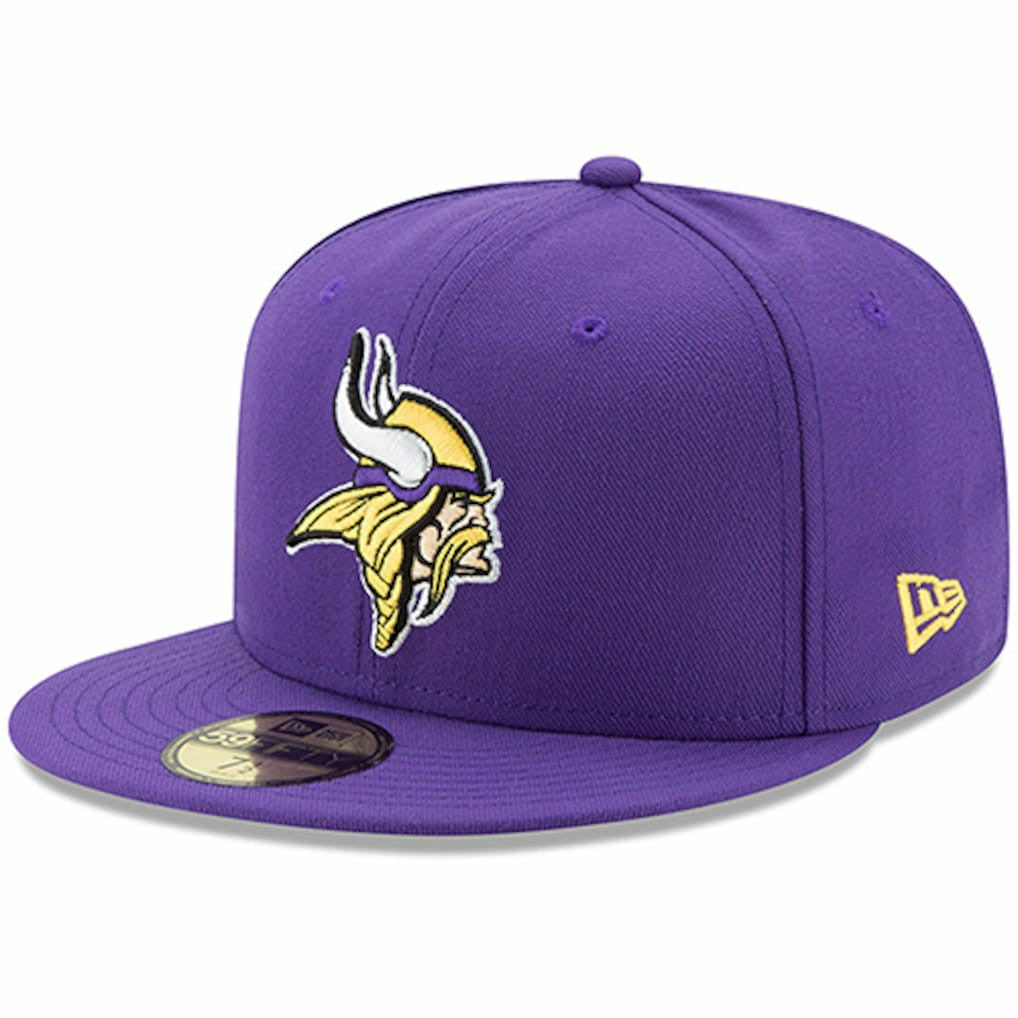 Minnesota Vikings New Era Omaha 59FIFTY Fitted Hat Purple - NFL