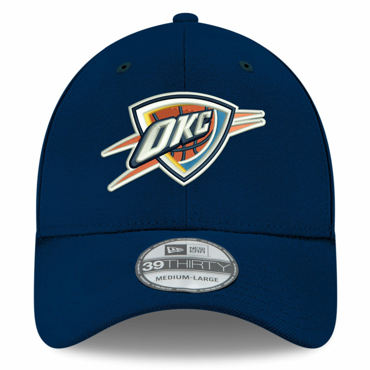 New Era - Oklahoma City Thunder Team Classic 39THIRTY Flex Hat - Navy