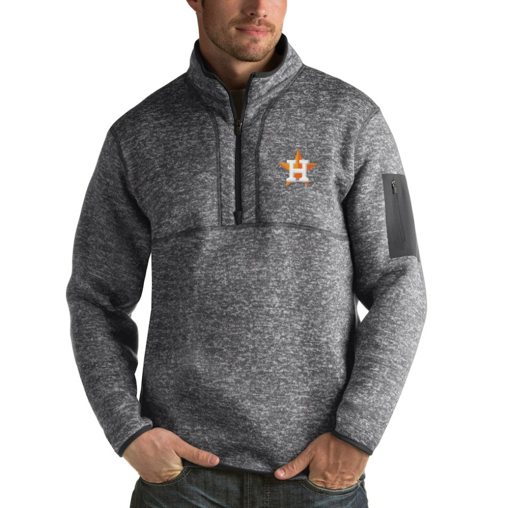 Houston Astros Antigua Fortune Half-Zip Sweater discount