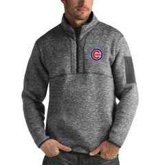 Chicago Cubs Antigua Fortune Half-Zip Sweater Lifestyle