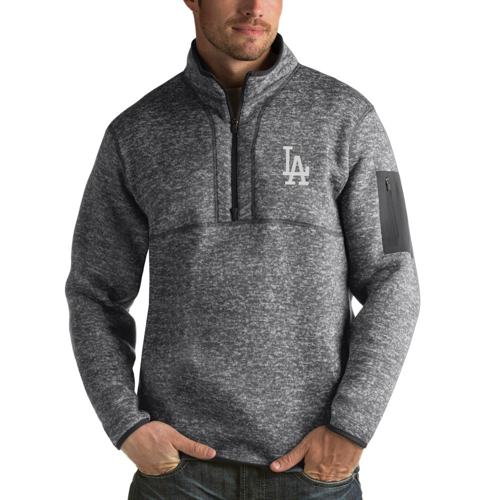 Los Angeles Dodgers Antigua Fortune Half-Zip Sweater Sale