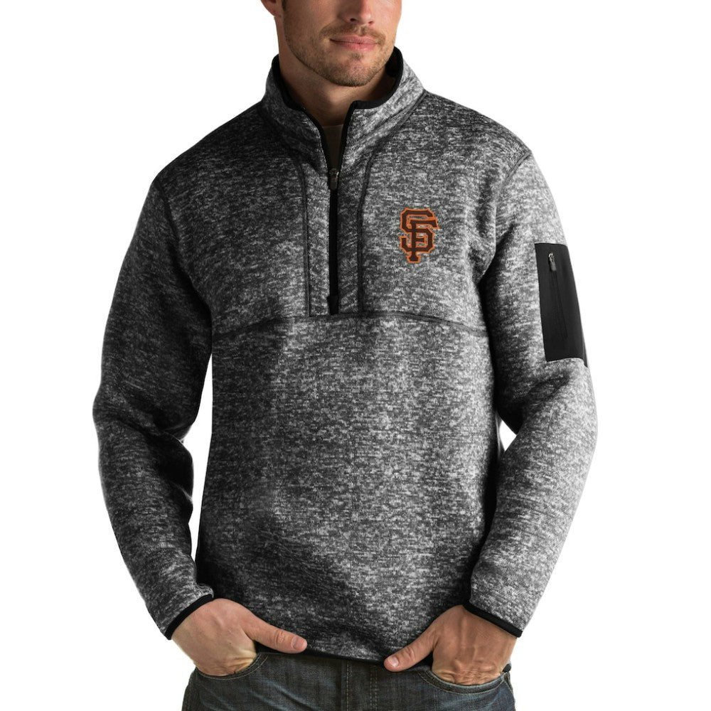 San Francisco Giants Antigua Fortune Half-Zip Sweater Near Me