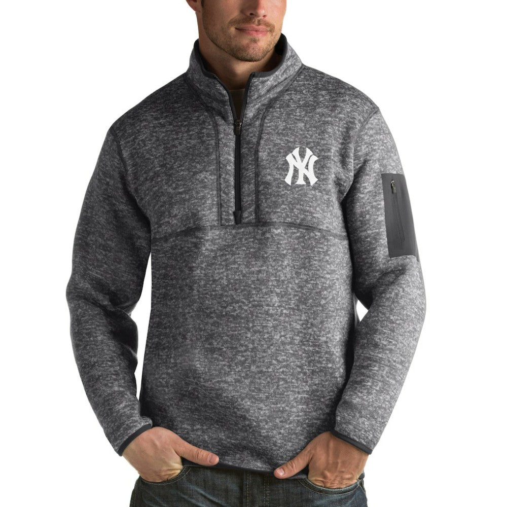 New York Yankees Antigua Fortune Half-Zip Sweater Near Me