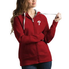 Philadelphia Phillies Antigua Women's Victory Full-Zip Hoodie Lifestyle