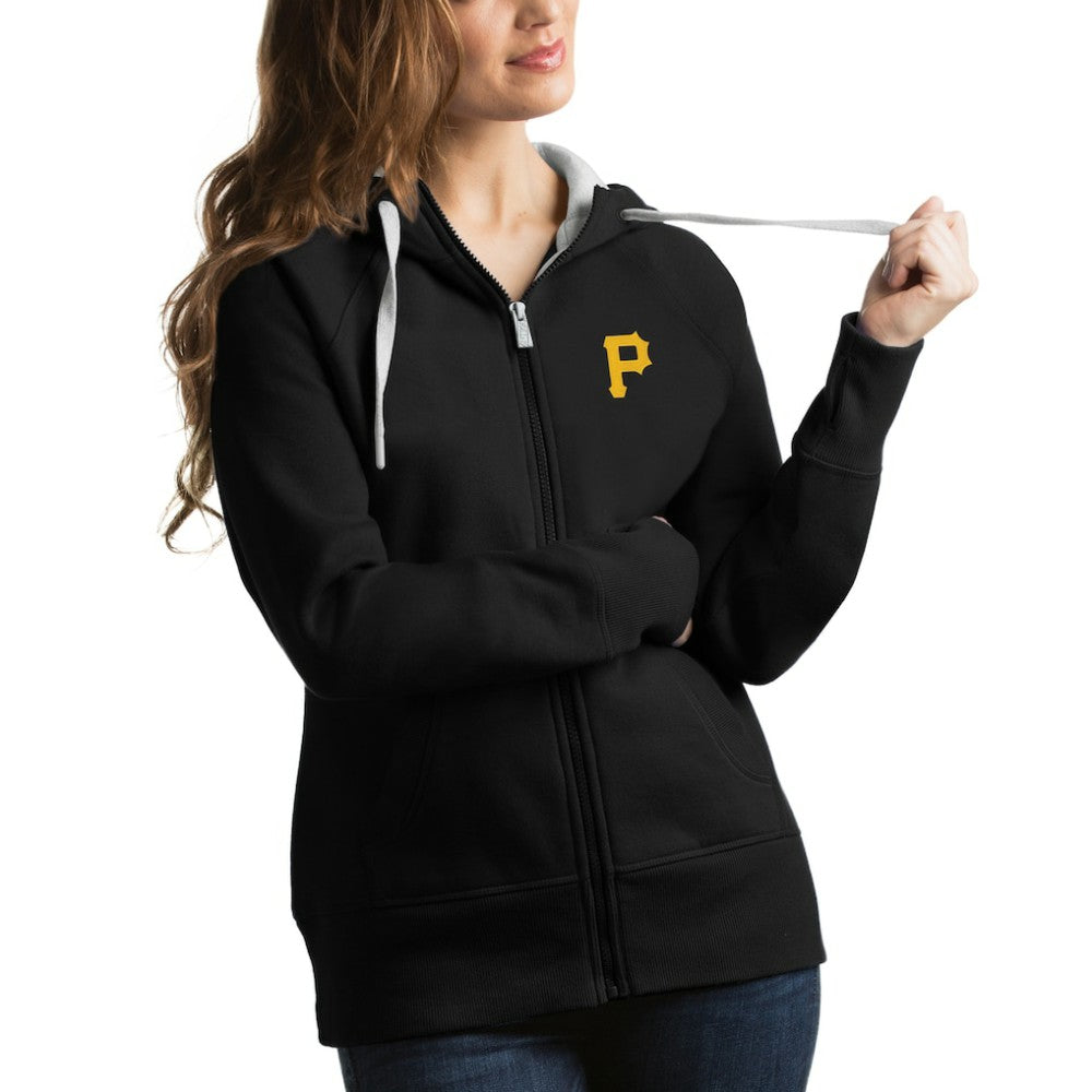 Pittsburgh Pirates Antigua Women's Victory Full-Zip Hoodie for sale