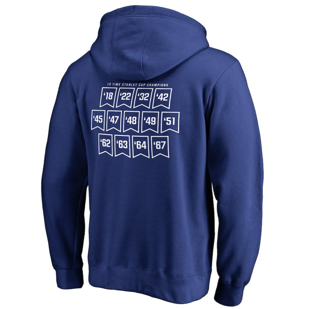 Toronto Maple Leafs - Raise the Banner Pullover Hoodie Royal