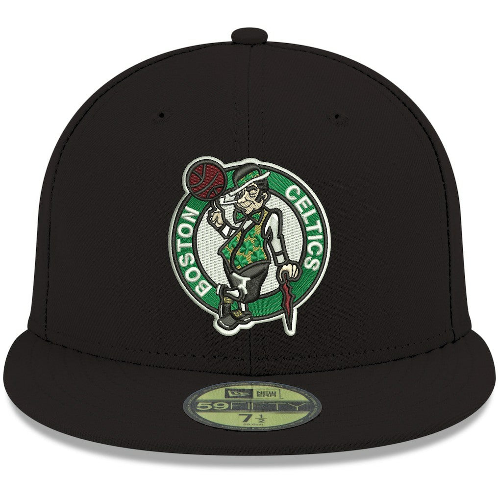 New Era - Boston Celtics Team Color 59FIFTY Fitted Hat - Black