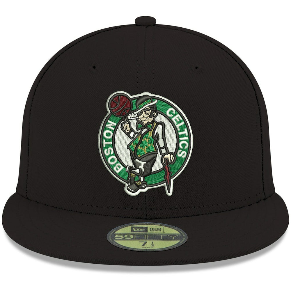 New Era - Boston Celtics Team Color 59FIFTY Fitted Hat - Black