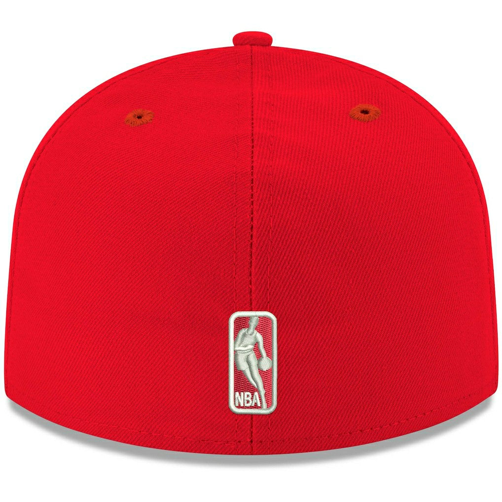 New Era - Atlanta Hawks Team Color 59FIFTY Fitted Hat - Red