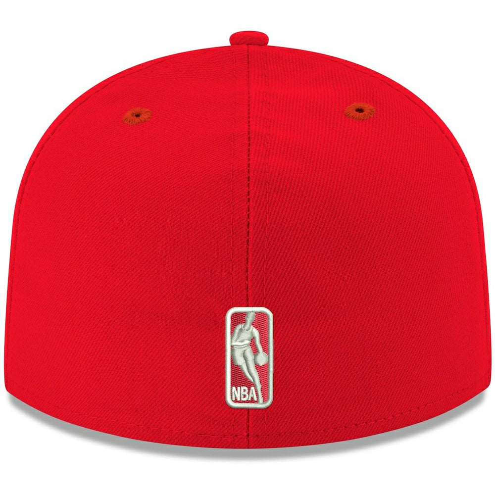 New Era - Atlanta Hawks Team Color 59FIFTY Fitted Hat - Red