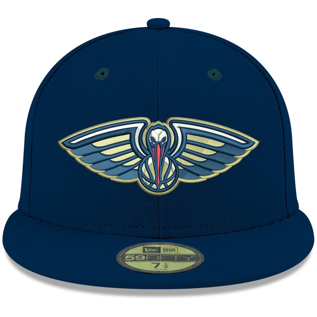 New Era - New Orleans Pelicans Team Color 59FIFTY Fitted Hat - Navy