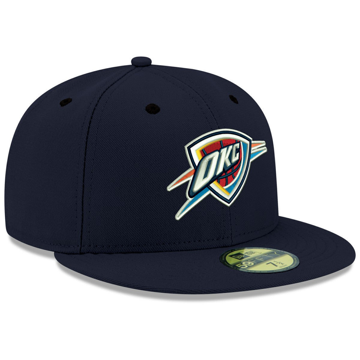 New Era - Oklahoma City Thunder Team Color 59FIFTY Fitted Hat - Navy