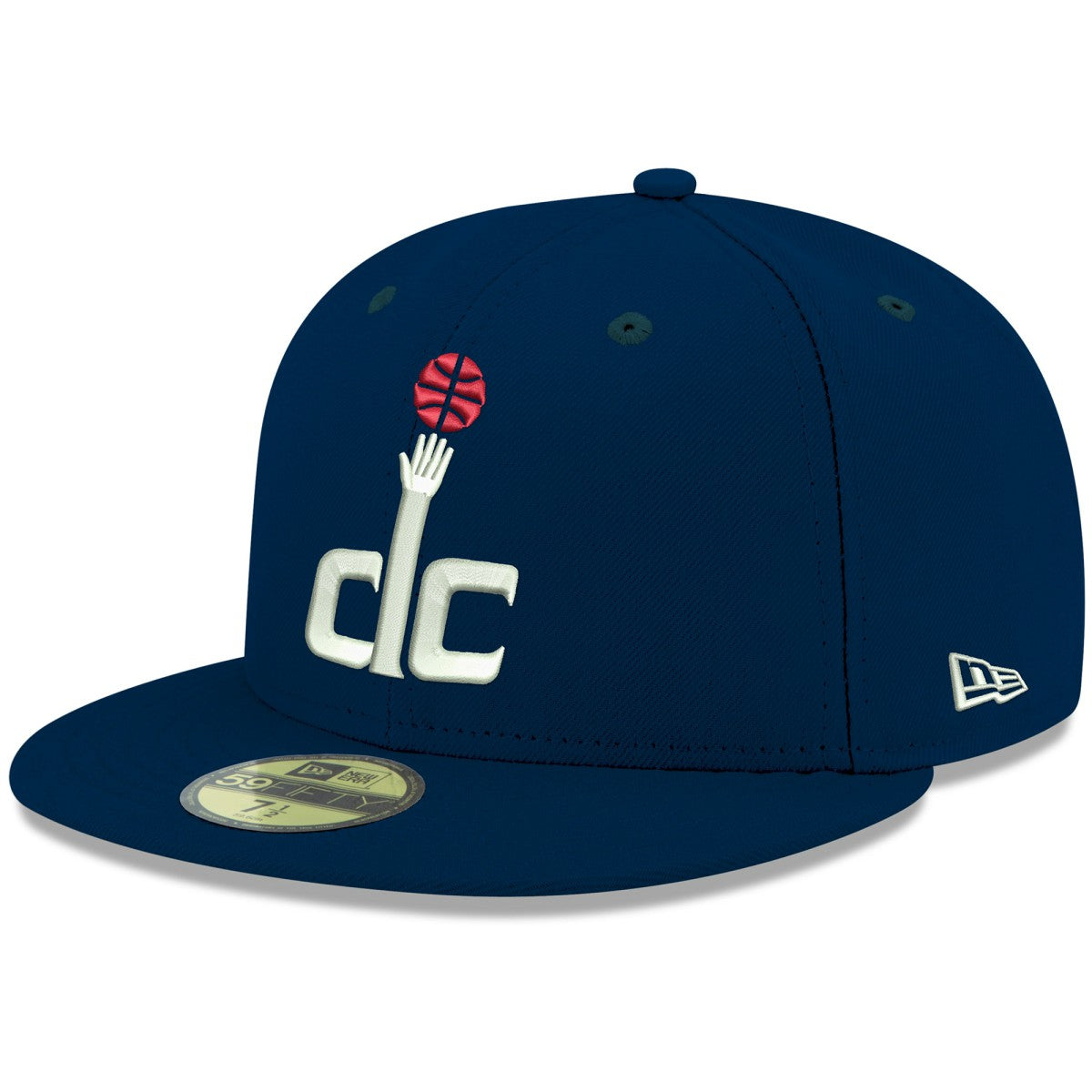 New Era - Washington Wizards Team Color 59FIFTY Fitted Hat - Navy