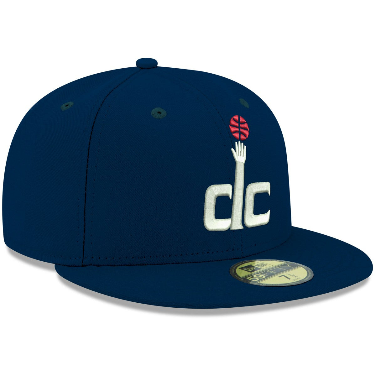 New Era - Washington Wizards Team Color 59FIFTY Fitted Hat - Navy
