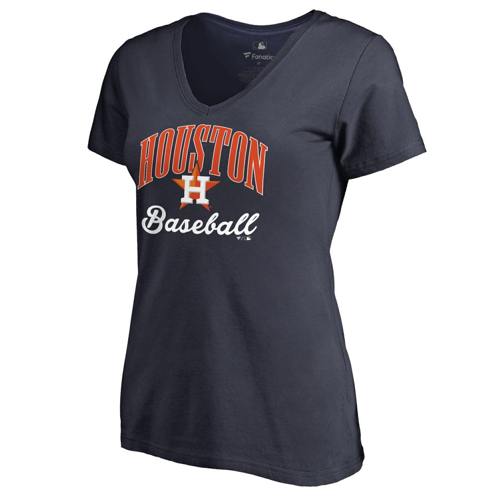 Houston Astros Women's Victory Script T-Shirt discount