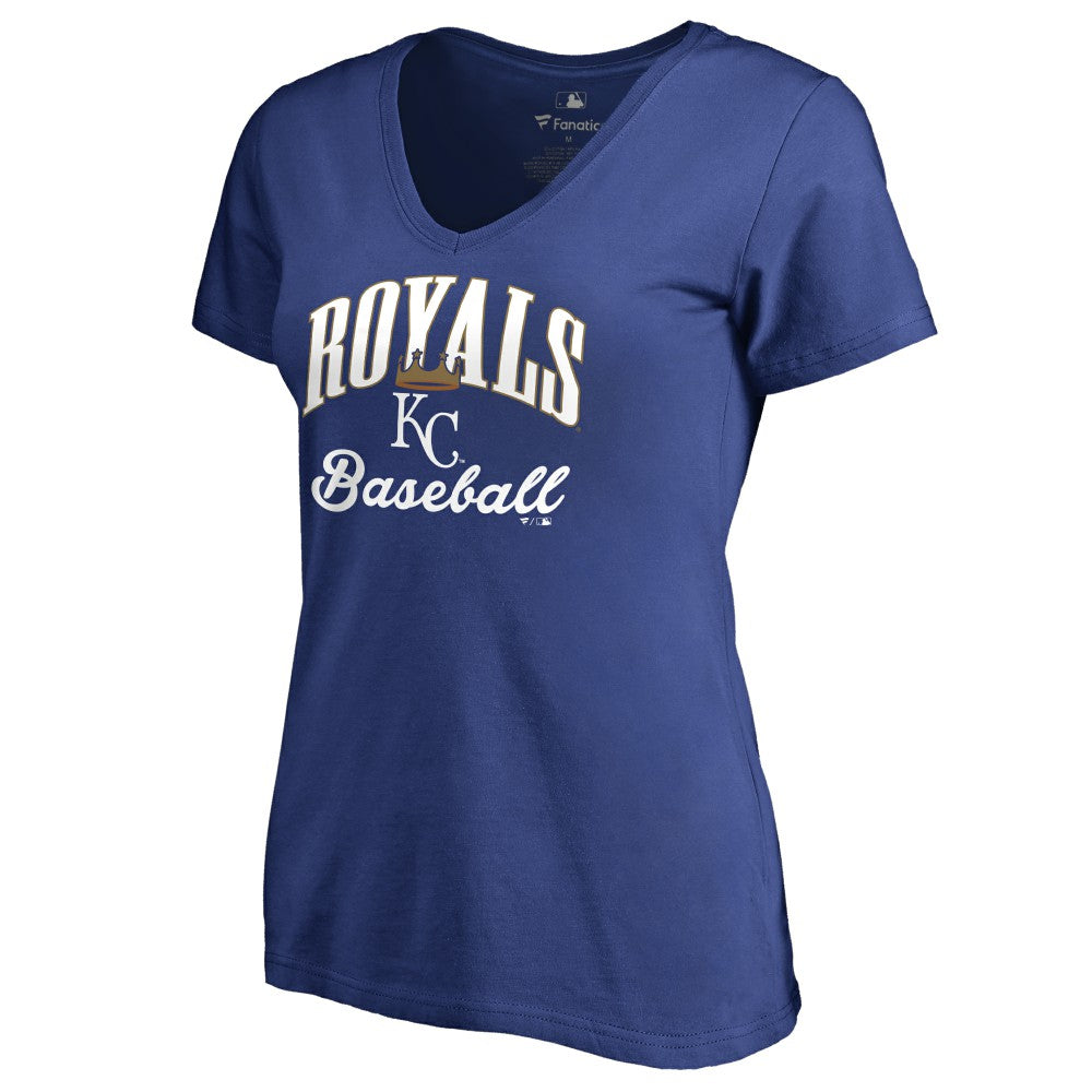 Kansas City Royals Women's Victory Script T-Shirt Lifestyle