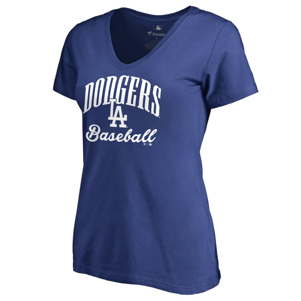 Los Angeles Dodgers Women's Victory Script T-Shirt discount