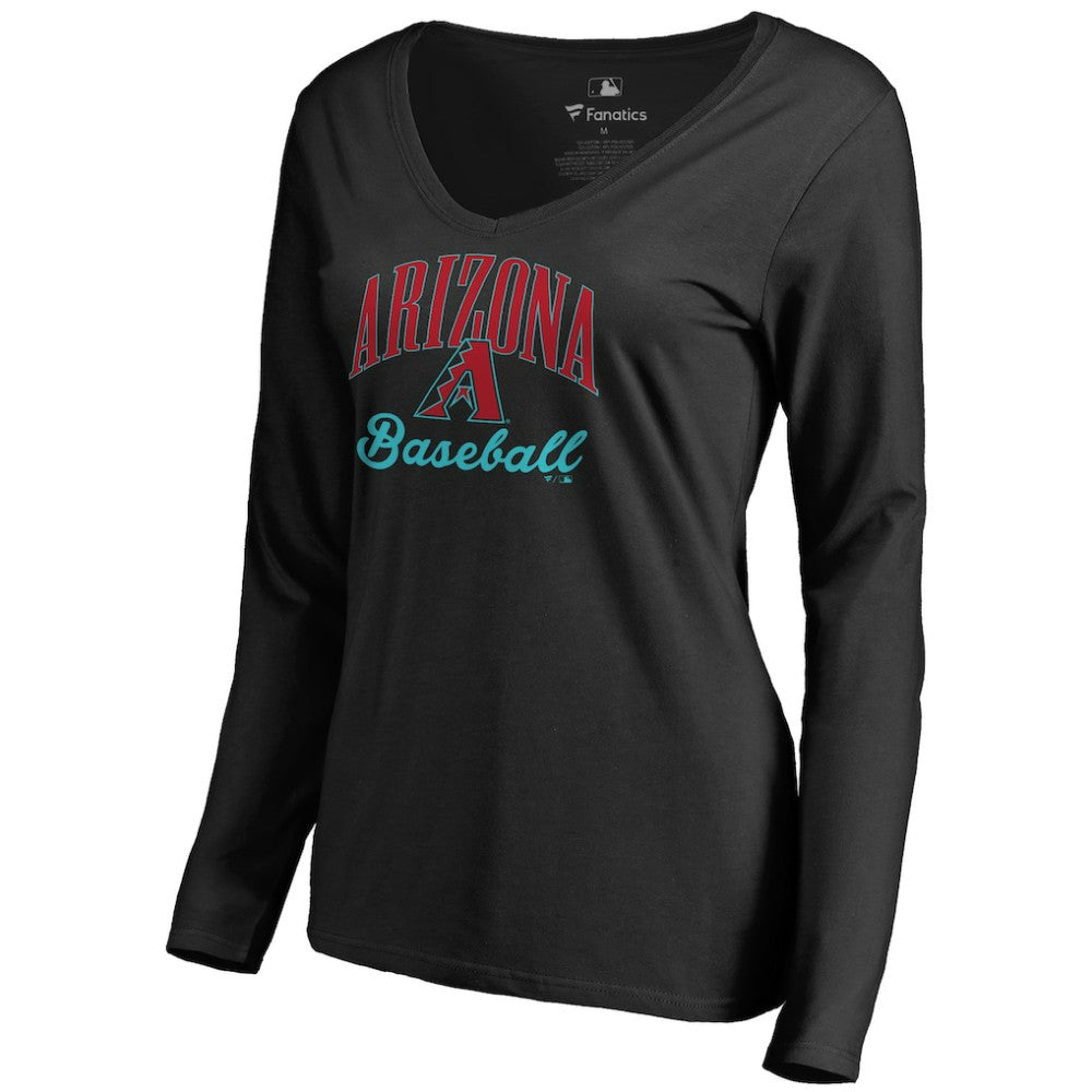 Arizona Diamondbacks Women's Victory Script Long Sleeve T-Shirt for sale