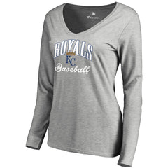 Kansas City Royals Women's Victory Script Long Sleeve T-Shirt Online