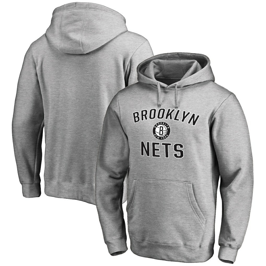NBA - Brooklyn Nets Victory Arch Pullover Hoodie - Ash