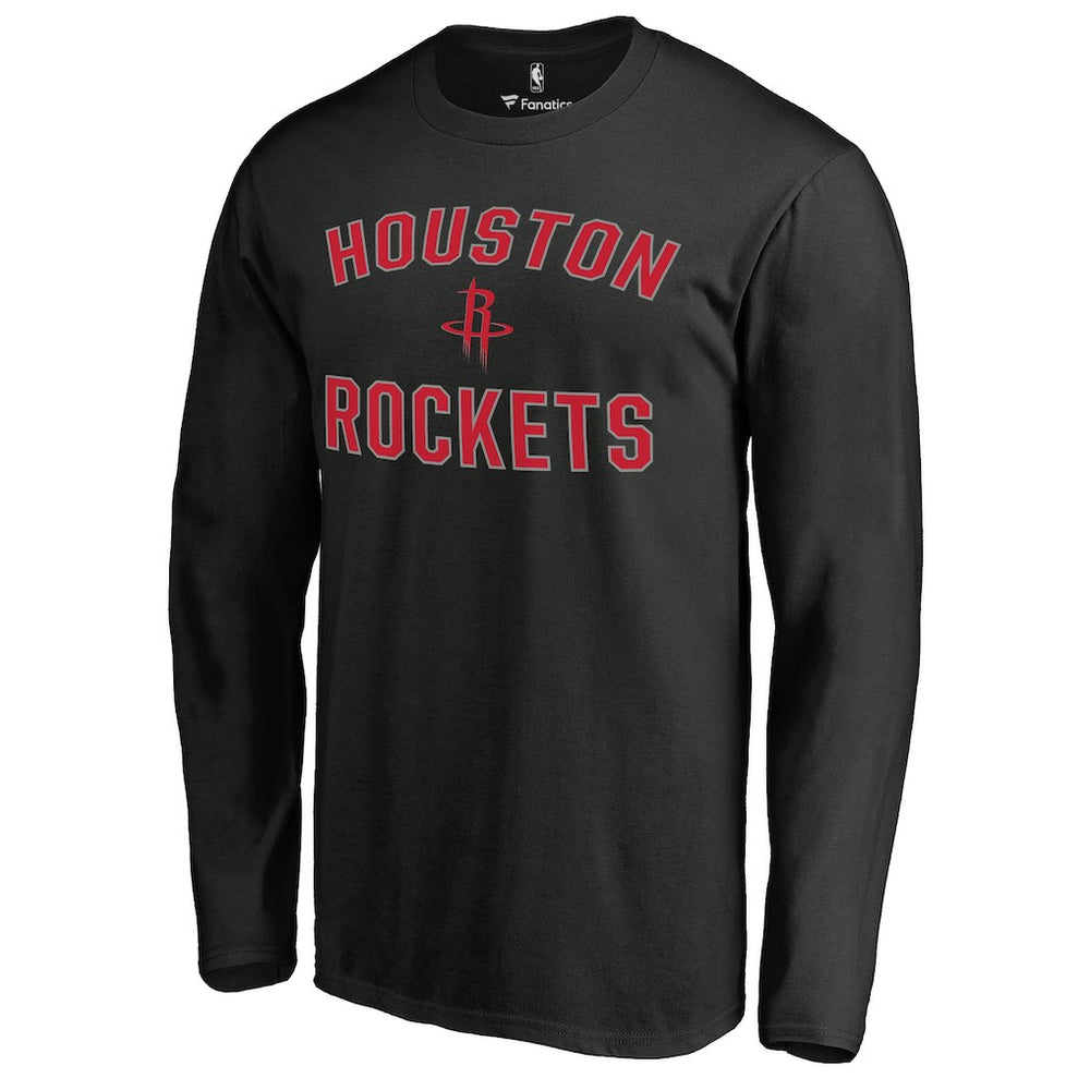NBA - Houston Rockets Victory Arch Long Sleeve T-Shirt - Black