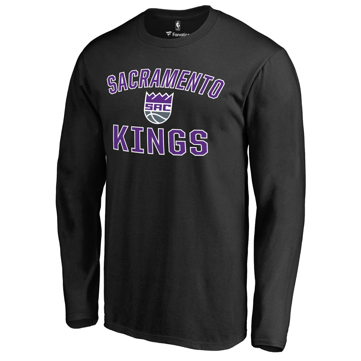 NBA - Sacramento Kings Victory Arch Long Sleeve T-Shirt - Black