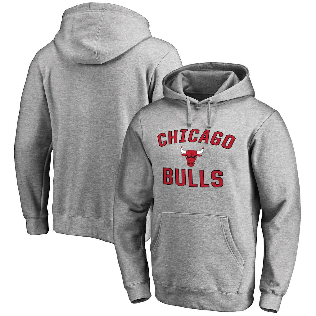 NBA - Chicago Bulls Victory Arch Pullover Hoodie - Ash